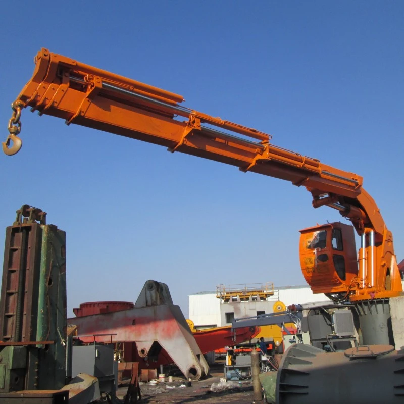 5t20m Telescopic Folding Crane